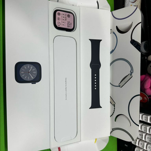 애플워치8 45mm gps 미드나이트