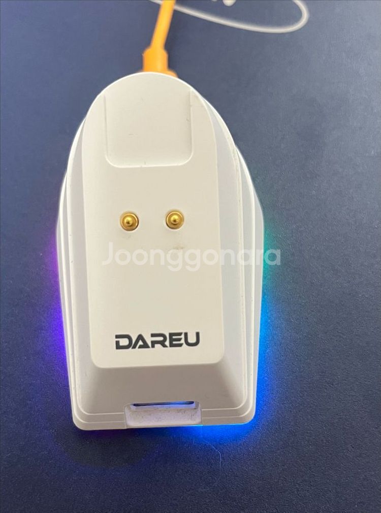 다얼유 유무선 LED 게이밍 마우스 벚꽃에디션 팝니다--5