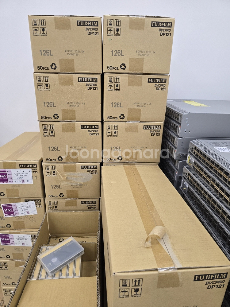 DP121 DVCPRO 미사용 테이프 33박스--0