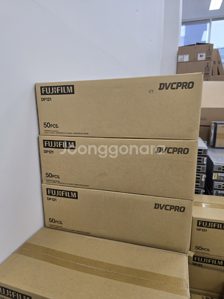 DP121 DVCPRO 미사용 테이프 33박스--3