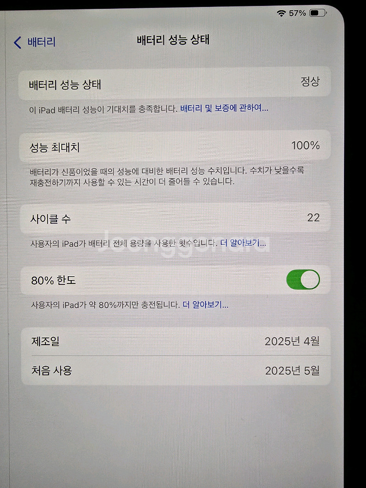 아이패드 프로 11 M4 256기가 + 애케플--7