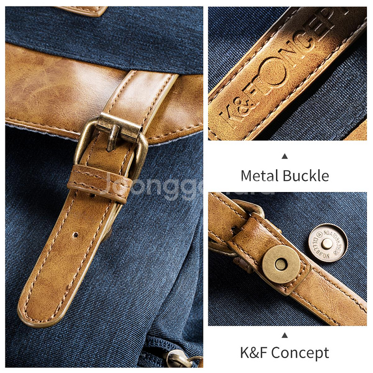 K&F 블루 카메라 대용량 백팩 (KF13.066)--9