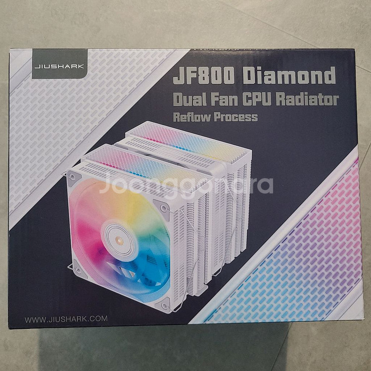JIUSHARK JF800 CPU 쿨러 화이트--0