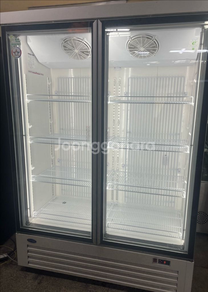 수직냉동고 냉동쇼케이스 2도어냉동고--0