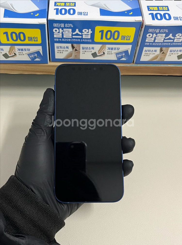 아이폰12미니 64G 블루 SSS급--0