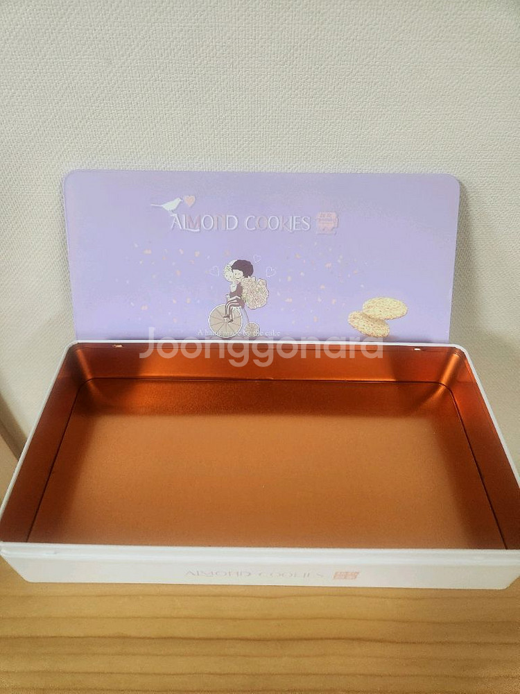 마카오 코이케이 쿠키 틴케이스가로--1