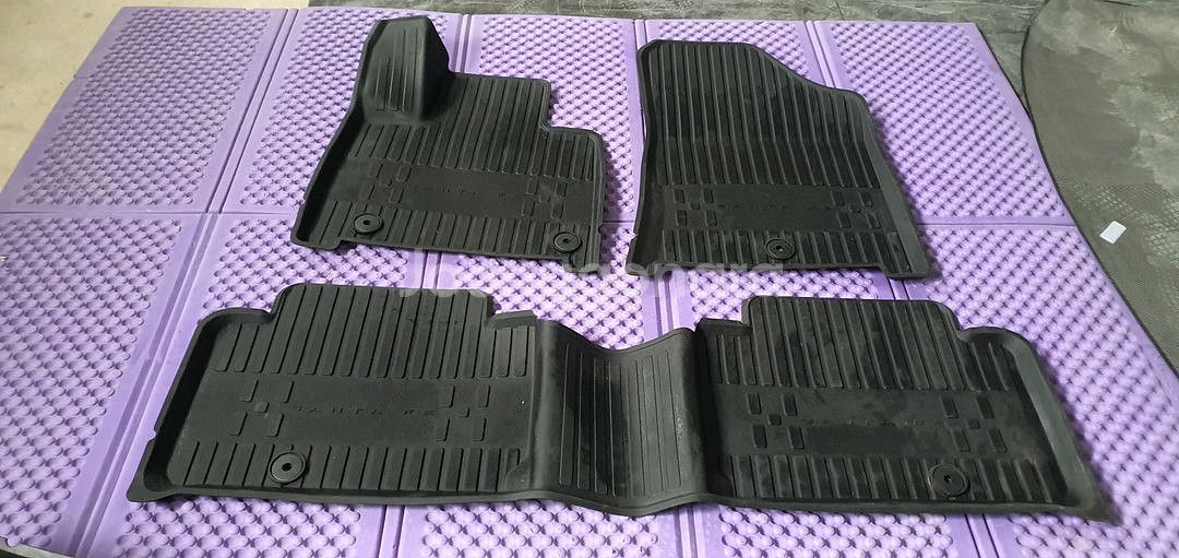 디올싼타페 6인승 3D바닥매트.--0