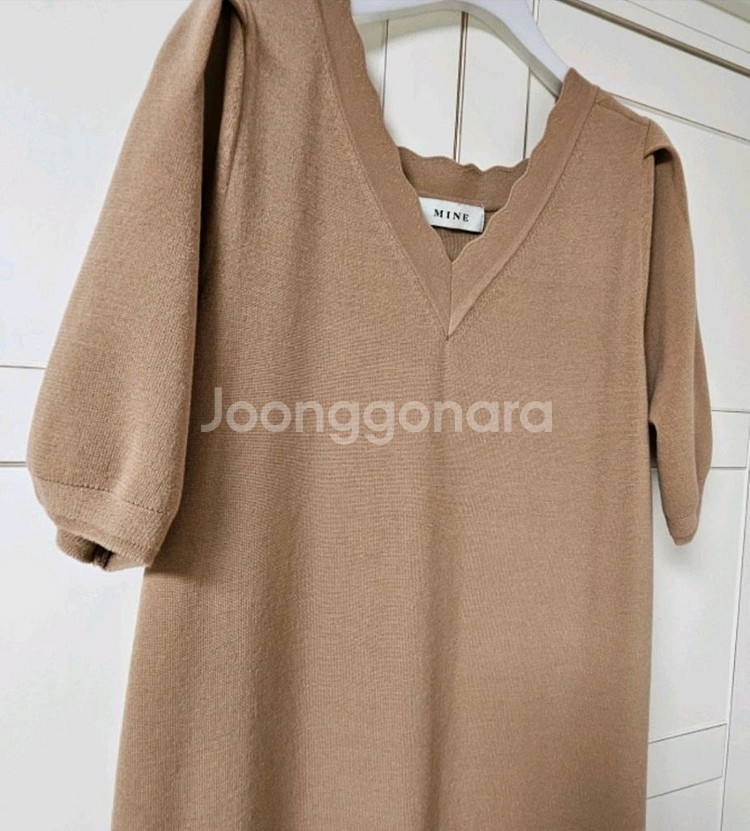 한섬 마인 아이렛 원피스--2