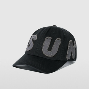 썬러브 Cut Off Capital Cap Black