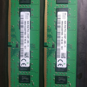 하이닉스 ddr4 8gb pc4-2133p 램 2개