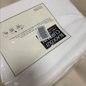 암막커튼 화이트 (새상품)