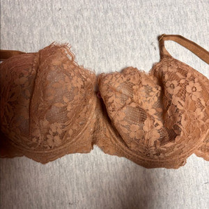빅토리아시크릿 홑겹 레이스풀컵브라 택채 새상품 36DD