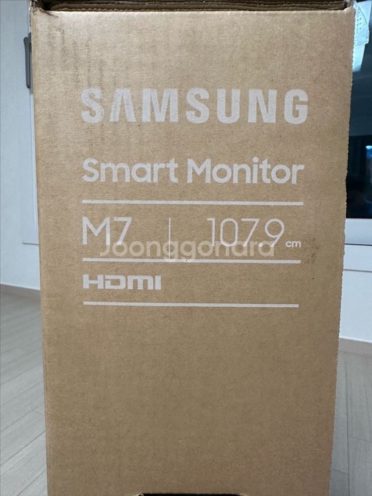 삼성 스마트 모니터 M7 43인치 (미개봉 새상품)--2
