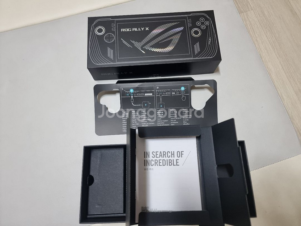 rog ally x .흑갈리 풀구성품--1