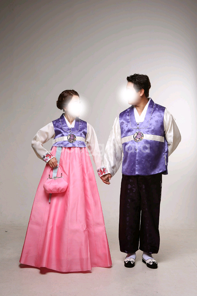 성인 남녀 한복 /웨딩 촬영시 한복--1