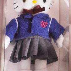 드레스업 키티 인형 교복