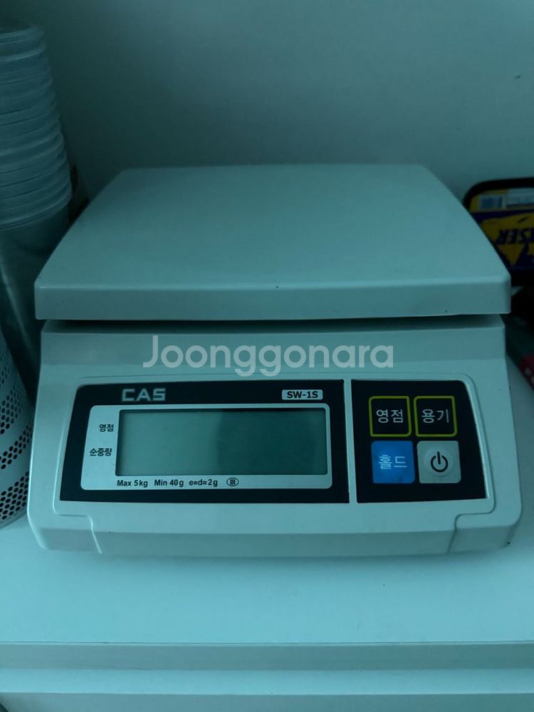 CAS SW-1S 전자저울 판매합니다.--0