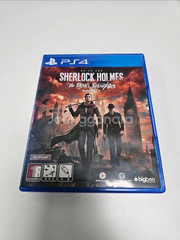 ps4 셜록홈즈 악마의딸 범죄 추리--0