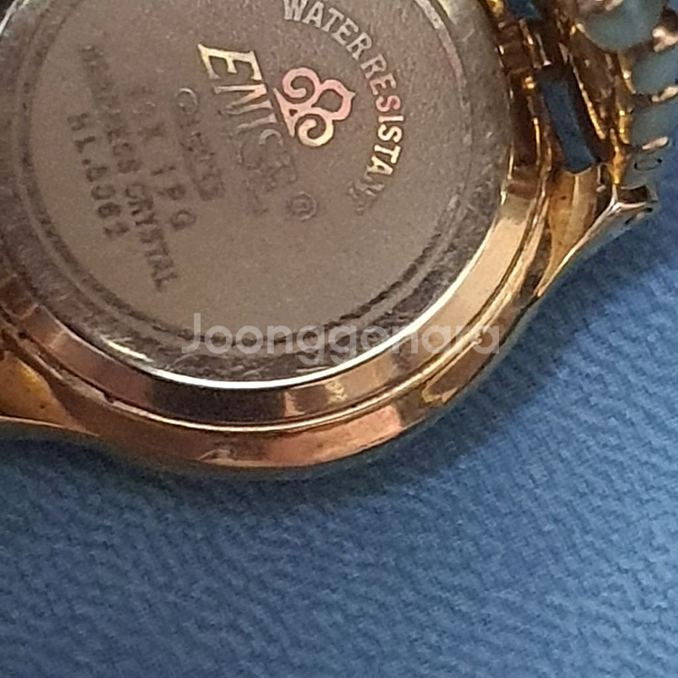 스위스 Enise 금장 시계 18k 부처님 불교시계--5