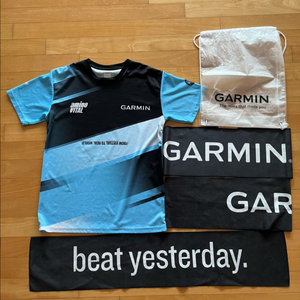 가민 기능성 티셔츠, 신발주머니, 스포츠타월