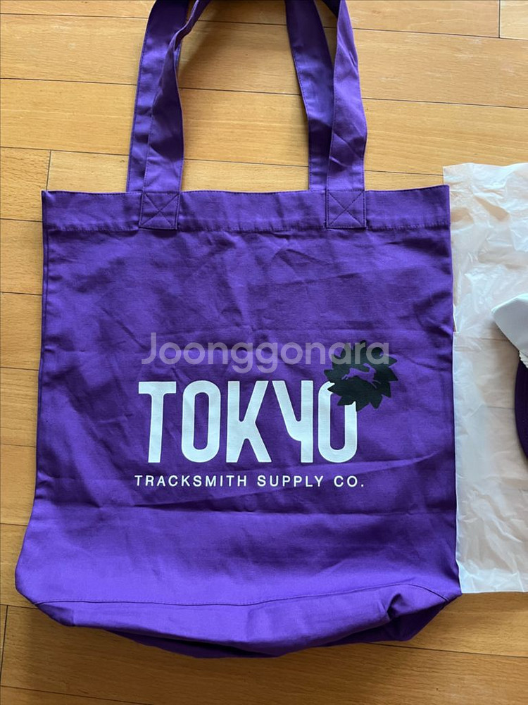 Tracksmith 트랙스미스 도쿄마라톤 에코백,모자--1