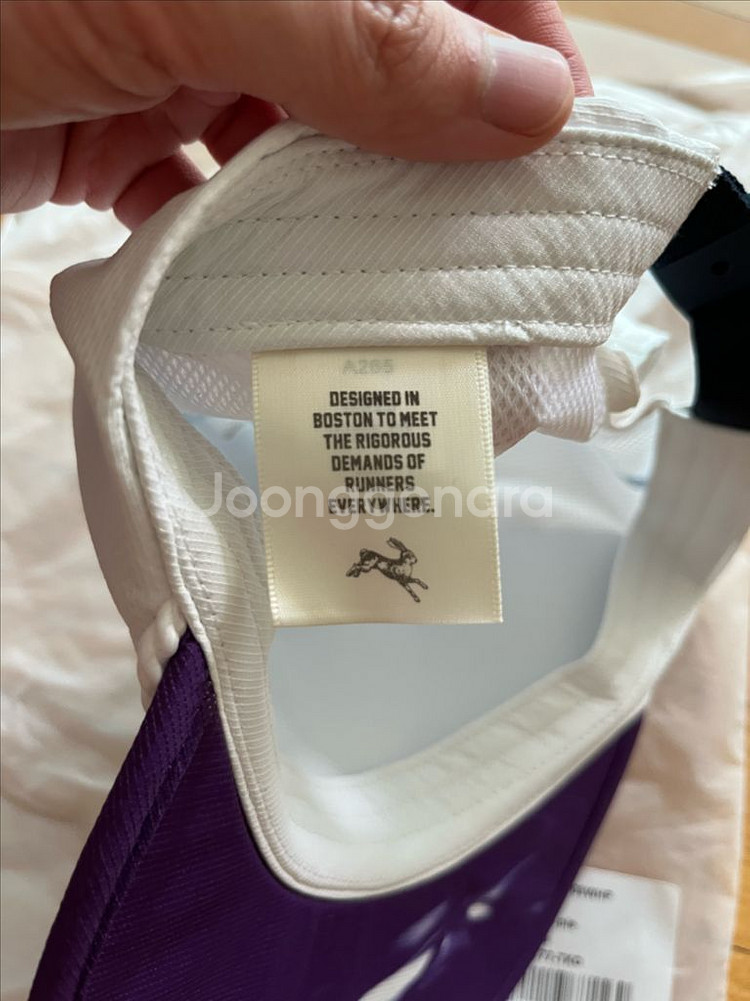 Tracksmith 트랙스미스 도쿄마라톤 에코백,모자--5