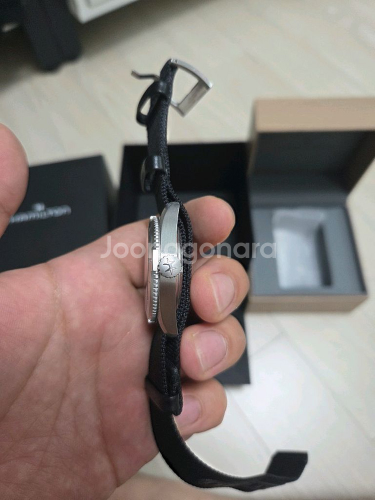해밀턴 카키익스페디션 37mm 브슬포함--1