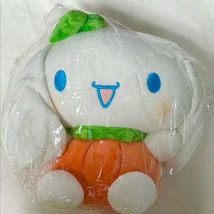 산리오 정품 시나모롤 가든 호박 중형 봉제 인형