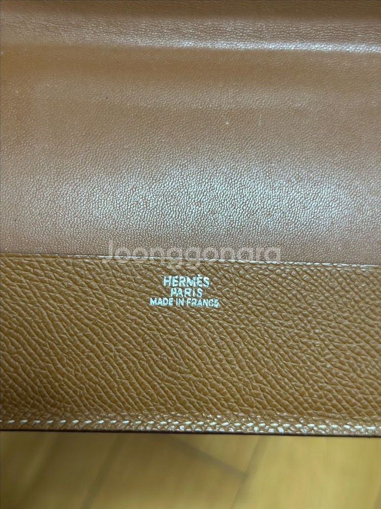 에르메스 여권케이스 카멜--1
