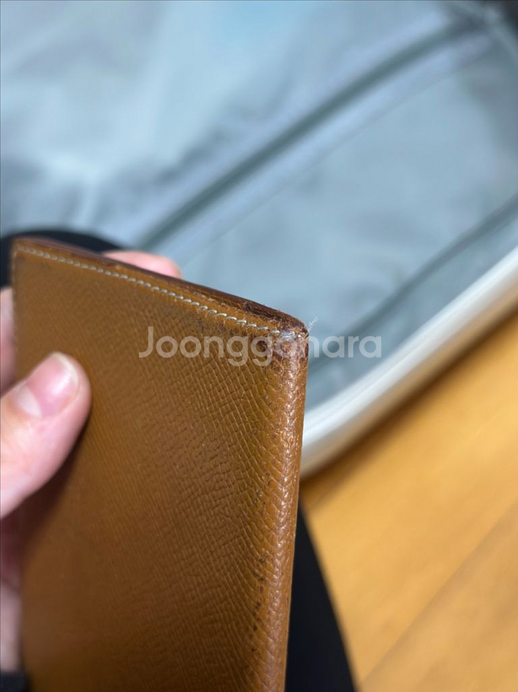 에르메스 여권케이스 카멜--4