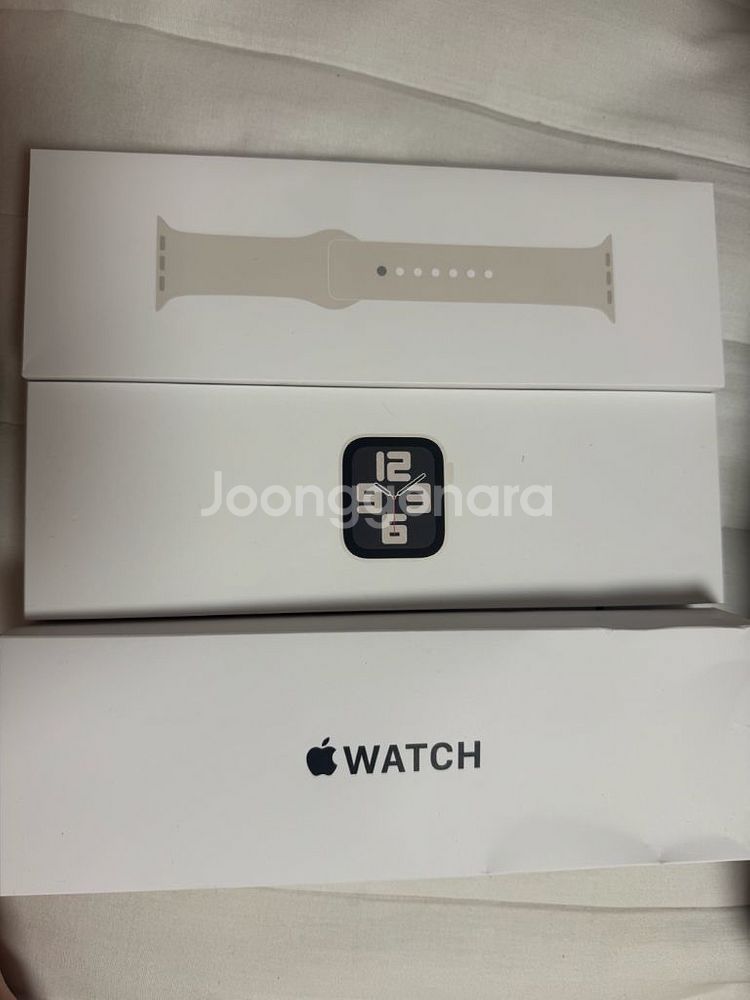 애플워치 se2 40mm 스타라이트 gps--5