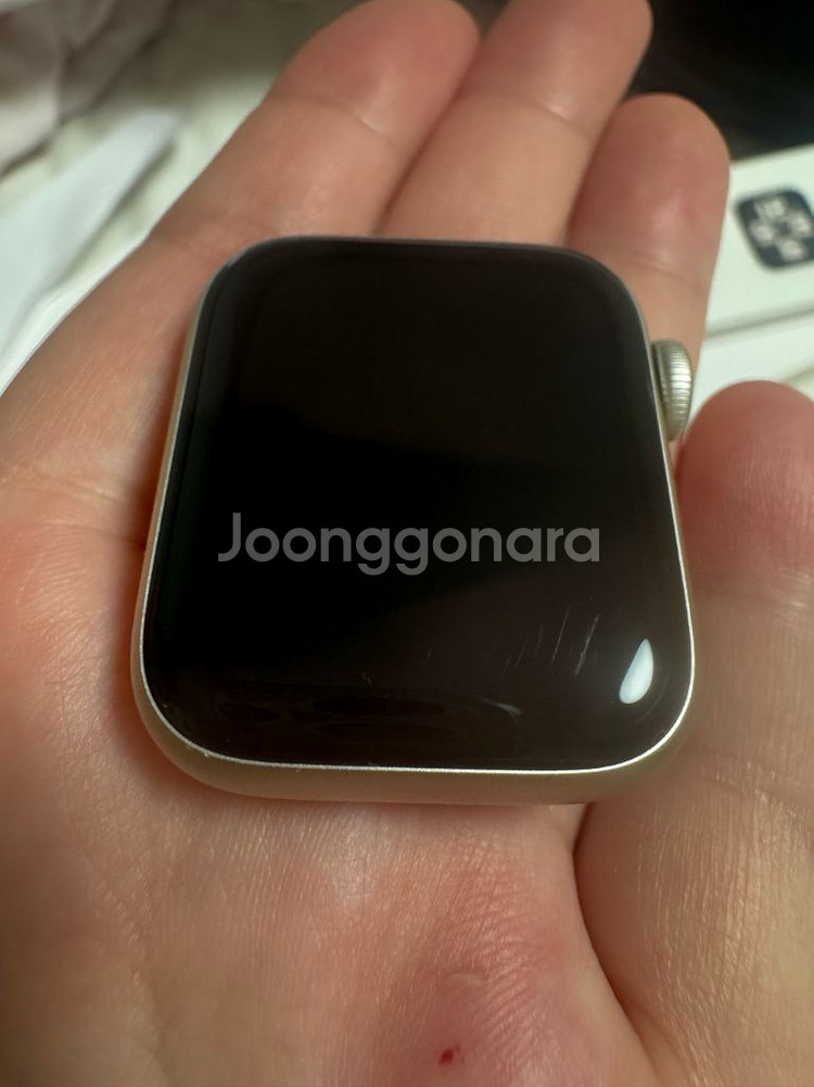 애플워치 se2 40mm 스타라이트 gps--4