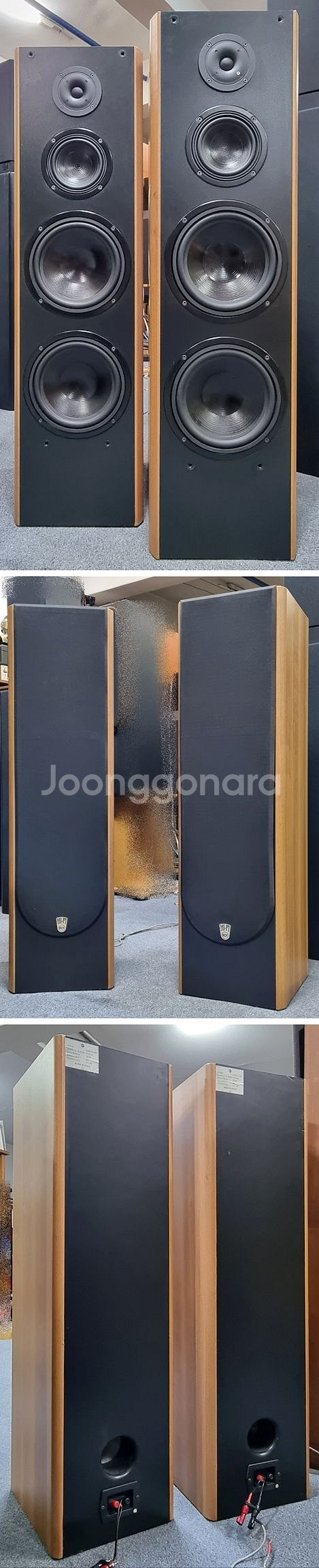 이태리 RCF OMEGA 840 베이스 리플렉스 스피커--0