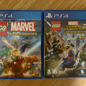 PS4 레고 마블 슈퍼히어로즈 일괄(1+2)