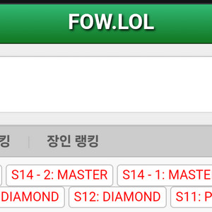 롤 맡김대리 개인기사