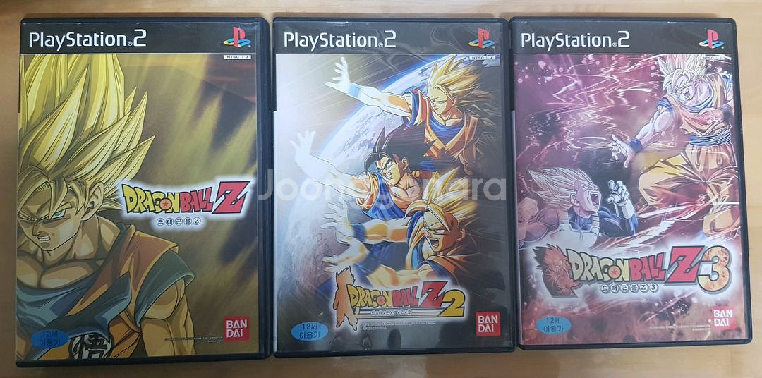 PS2 드래곤볼Z 1, 2, 3--0