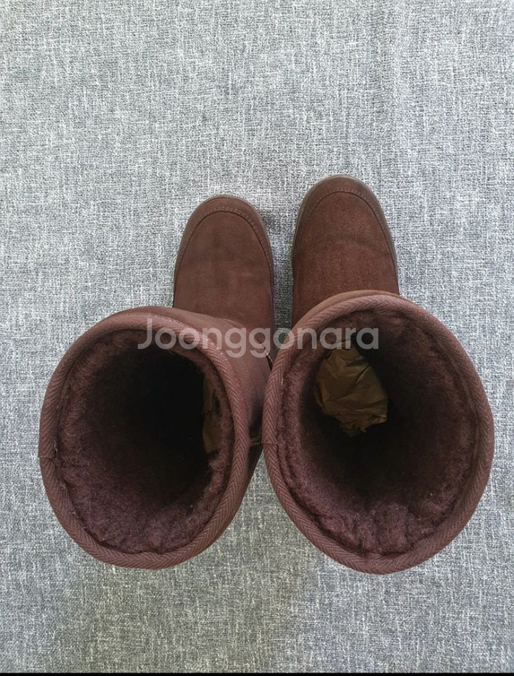 (피오루치 230) 천연양털 롱어그부츠+천연밍크귀마개--3