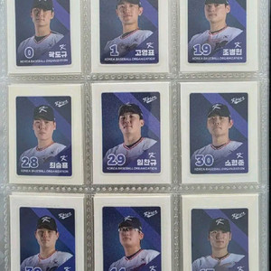 KBO 띠부씰 국대 완성본215종 판매