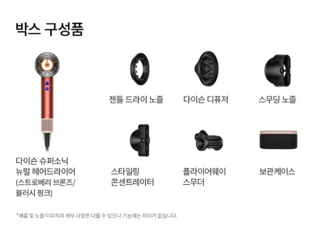 [미개봉] 다이슨 슈퍼소닉 뉴럴 + 정품 거치대--0