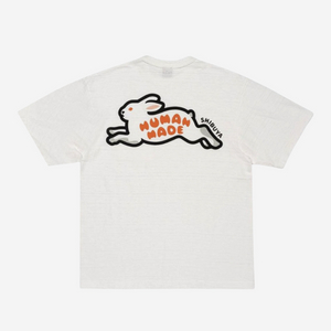 휴먼 메이드 포켓 티셔츠 화이트 시부야 파르코 스토어