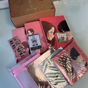 네이버웹툰 청춘블라썸 1~3권 한정판 박스세트 판매/양