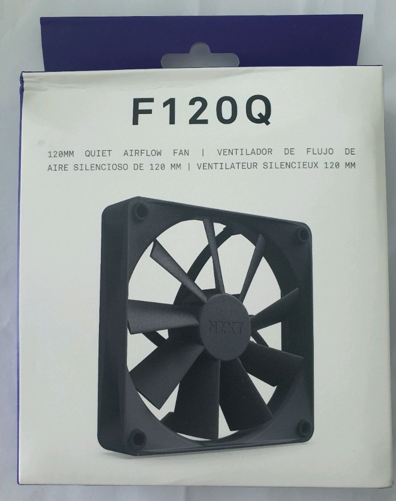 nzxt f120q 미개봉 쿨링팬 4개 팝니다.