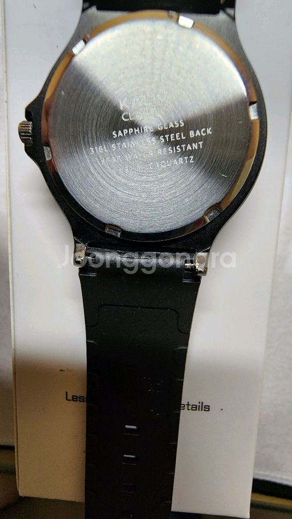 사파이어글라스, vh31 메카쿼츠,스틸케이스 시계--4