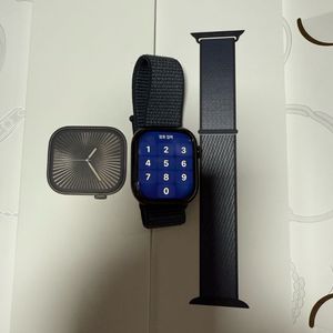 애플워치10 42mm 슬레이트 티타늄 택포