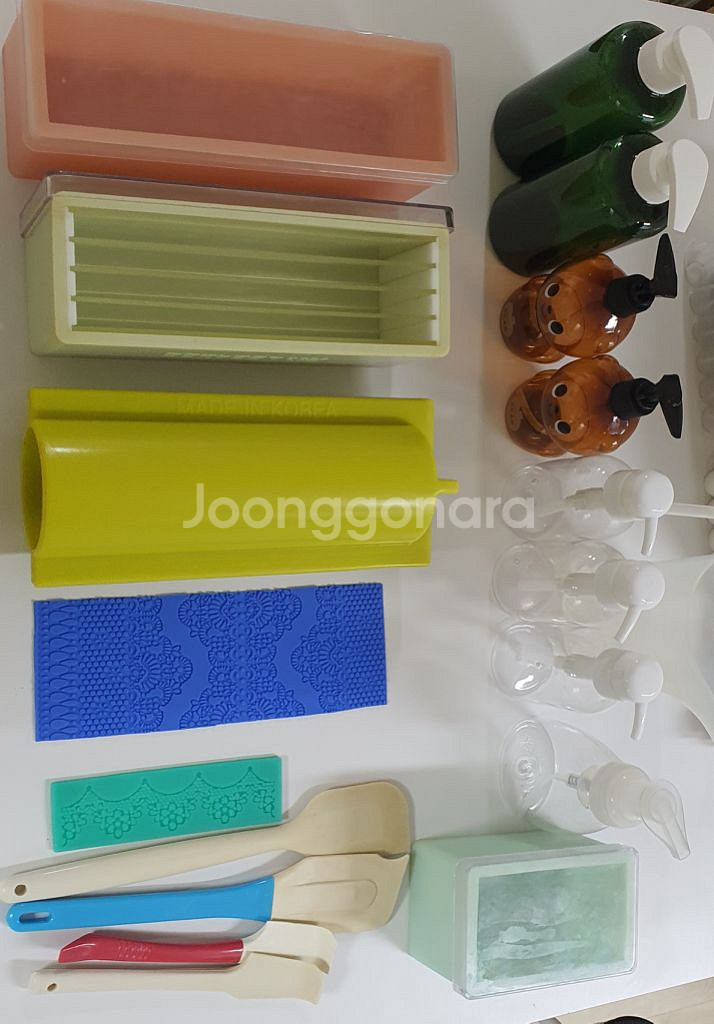 천연비누몰드 세트와 천연샴푸&세제 용기 모음~--0