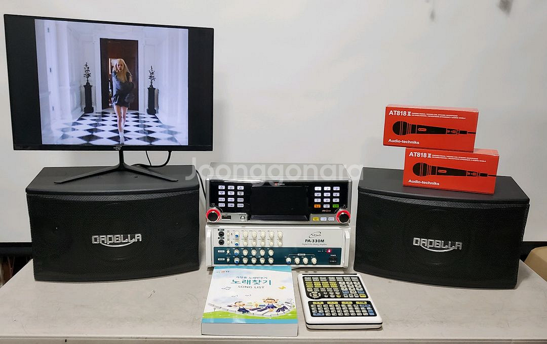 25년최신곡노래방기기(악보기능)판매합니다--0
