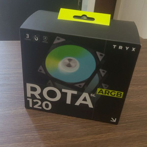 TRYX ROTA SL ARGB 120 쿨링팬 3팩