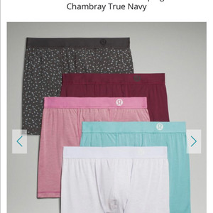 새상품)룰루레몬복서 언더웨어 팬티