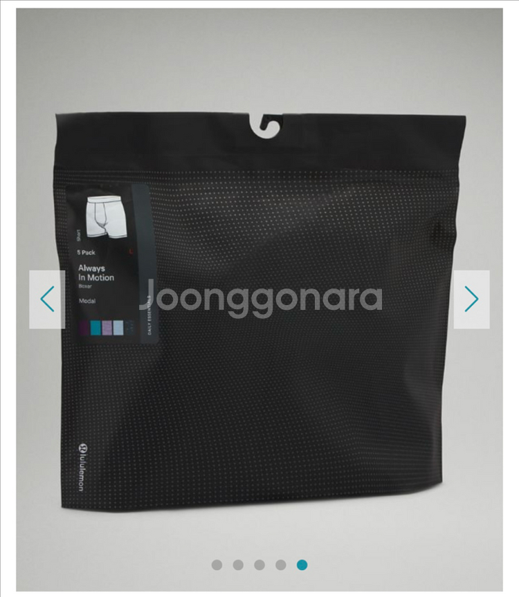 새상품)룰루레몬복서 언더웨어 팬티--3