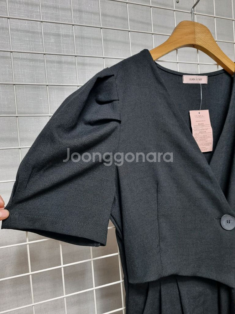 택포(새상품) 율미아스텝 점프수트 (블랙)--3